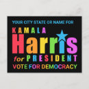Search for kamala harris postcards Democrat