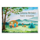 Search for camper birthday invitations Fire