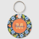 Search for pretty flowers key rings Colorful