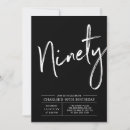 Search for black letters invitations Modern