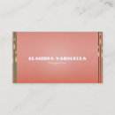 Search for glamour business cards Elegant