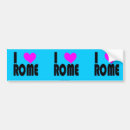 Search for rome bumper stickers Italian