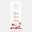 Search for christmas door signs hangers Santa
