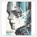 Search for digital design stickers Cyberpunk