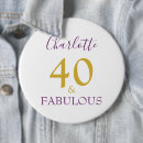 Search for jumbo birthday badges Stylish