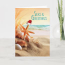 Search for seaside christmas cards Tropical