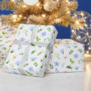 Search for forget me not wrapping paper Baby shower