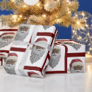 Search for head wrapping paper Santa