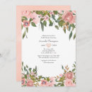 Search for blush and gold bridal shower invitations Watercolor