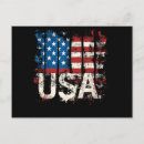Search for retro flag postcards America
