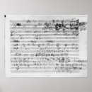 Search for musical notation posters Manuscript