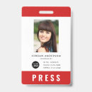 Search for press pass Photo id