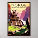 Search for vintage norway posters Landscape
