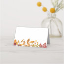 Search for fall place cards Botanical