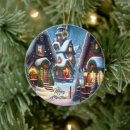 Search for the villager christmas tree decorations Blue