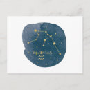 Search for horoscope postcards Watercolor