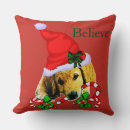 Search for golden retriever christmas cushions Cute