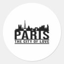 Search for paris skyline stickers France