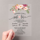 Search for we got married party invitations Nothing fancy just love