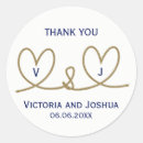 Search for rope wedding stickers Navy blue