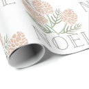 Search for pine cone wrapping paper Winter