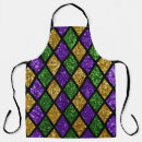 Search for green diamond aprons Background