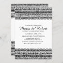 Search for black lace wedding invitations Modern