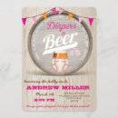 Search for beer baby shower invitations Diapers