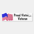 Search for vietnam veteran bumper stickers Proud