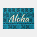 Search for polynesian doormats Aloha
