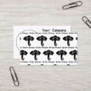 Search for skilled business cards Black