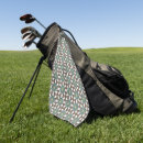 Search for turquoise golf towels Geometric