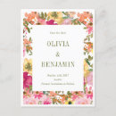 Search for peach flowers postcards Modern