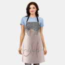 Search for silver aprons Rose gold