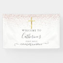 Search for first communion party decor Cross crucifix
