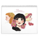 Search for flora calendars Illustration