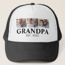 Search for for grandparents hats Black white