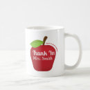 Search for teacher apple thank you mugs Thanks