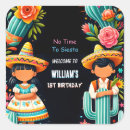 Search for birthday fiesta stickers Sombrero