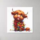 Search for highland cow canvas prints Funny