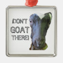 Search for funny goats christmas tree decorations Farm