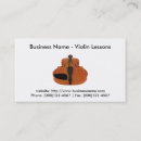 Search for fiddle business cards Classical