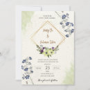Search for geometric floral wedding invitations Simple