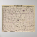 Search for indiana map art Lithographed