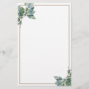 Search for sage green stationery paper Botanical