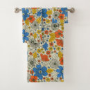 Search for retro bath towels Flowers