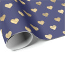 Search for blue heart wrapping paper Pattern