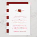 Search for red and white wedding invitations Nautical