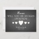 Search for maid of honor invitations Party