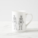 Search for vintage skeleton mugs Macabre